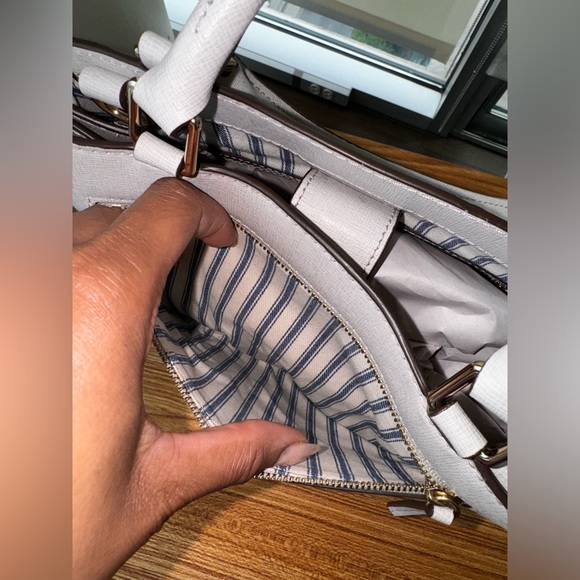 Dooney & Bourke Saffiano Small Zip Satchel Bag - Picture 11 of 17